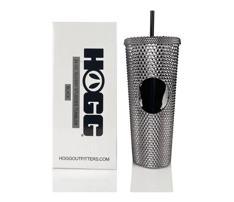 Studded Tumbler 24oz w/Straw, Not Starbucks cup, Birthday Gift, Travel –  3Thirteen Printing Company, LLC
